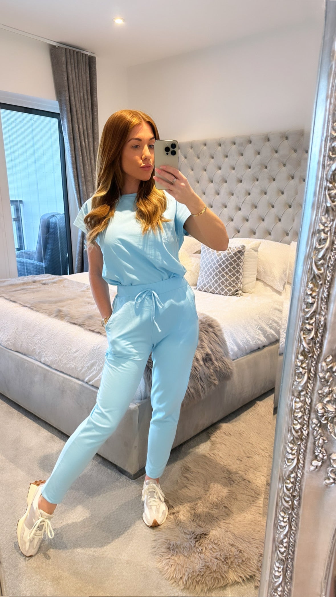 Baby Blue Joggers & T-Shirt set